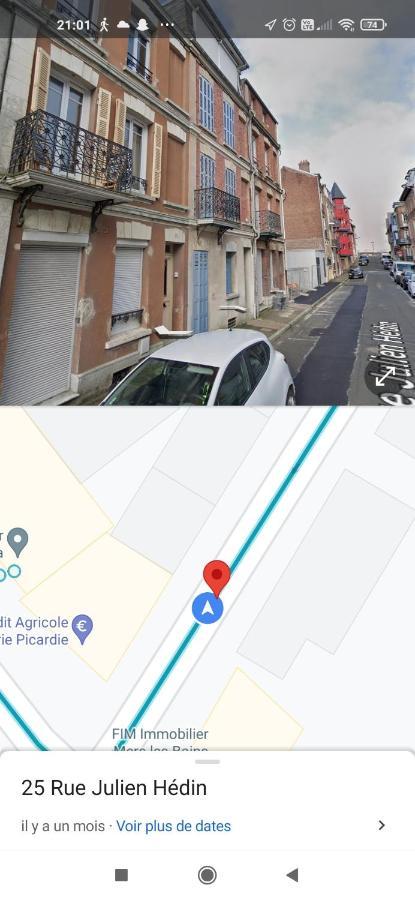 Ferienwohnung Au Bord De Sable Mers-les-Bains Exterior foto
